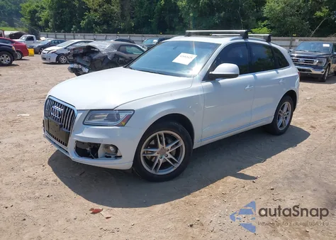 2015 Audi Q5 2.0T Premium z USA, uszkodzony, nr VIN WA1LFAFP8FA016966